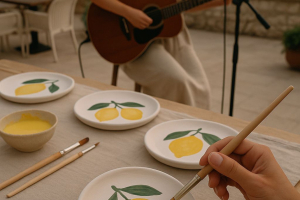 Ceramic workshop and live music at SeeSea Hotel