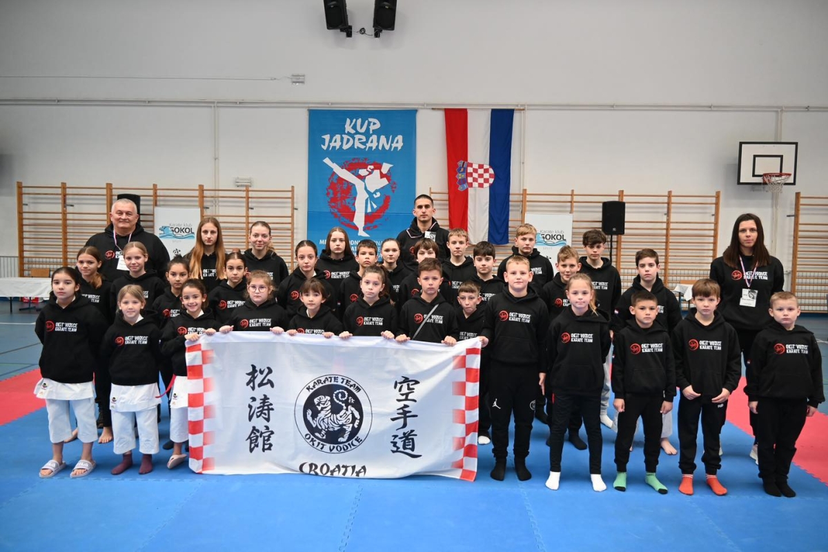 Karate klub ''Okit Vodice'' osvojio ''Kup Jadrana'' u Splitu