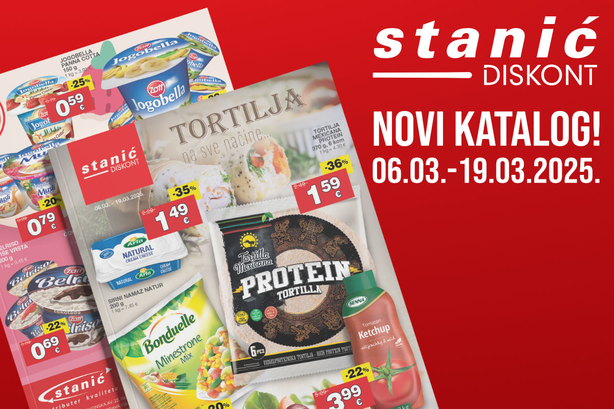 Uz novi katalog Diskonta Stanić pripremite se za uštede