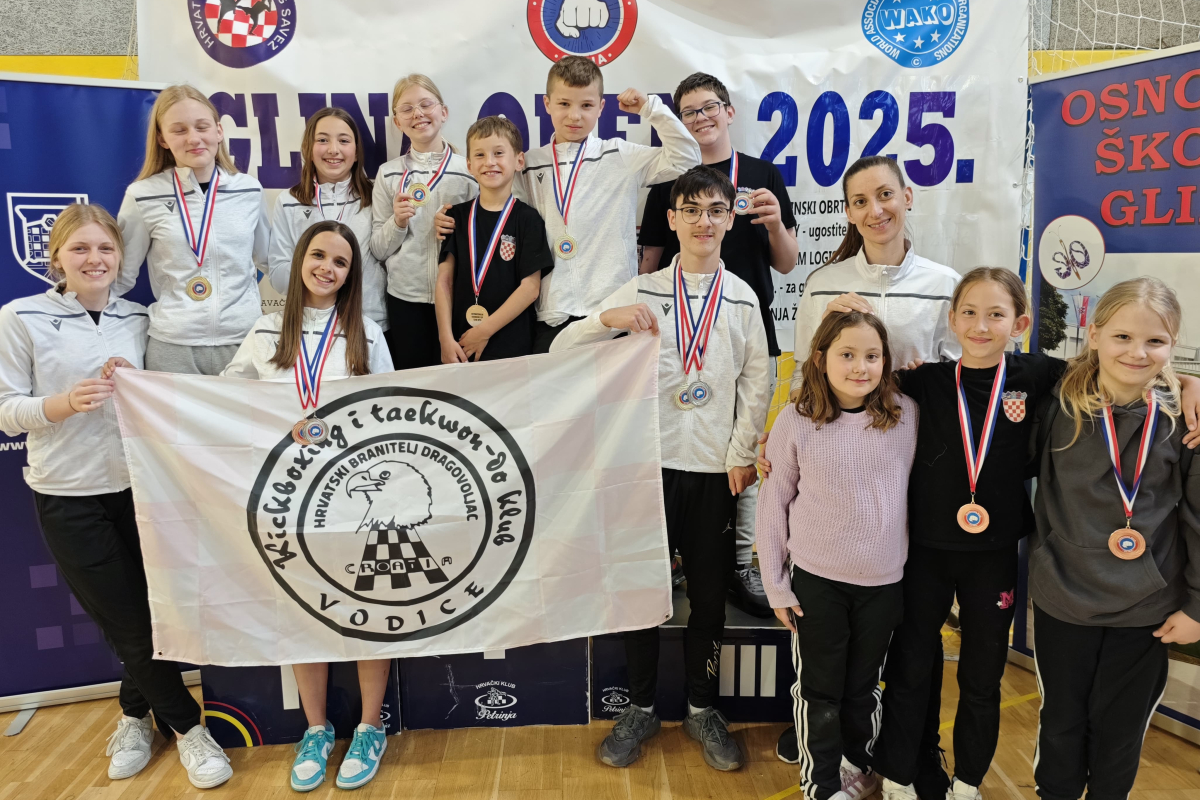 Vodički borci briljirali u Glini: 11 medalja na međunarodnom natjecanju Glina Open
