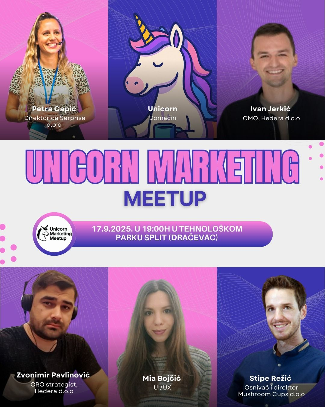 Splitska poslovna scena dobiva novo pojačanje: Unicorn Marketing Meetup Vol. 2 donosi praktična znanja iz svijeta marketinga