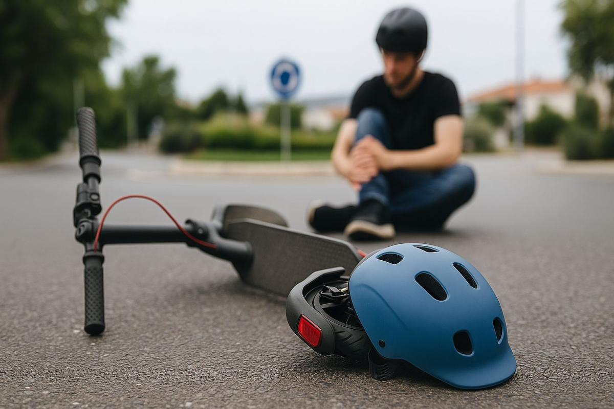 Maloljetni vozač električnog romobila teško ozlijeđen u Vodicama