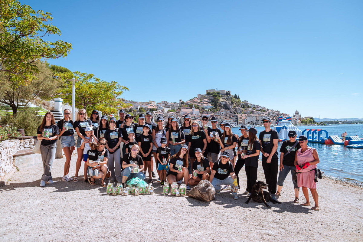 Šibenik danas pokazao svoje zeleno srce: Održana akcija EU Beach Cleanup 2025.