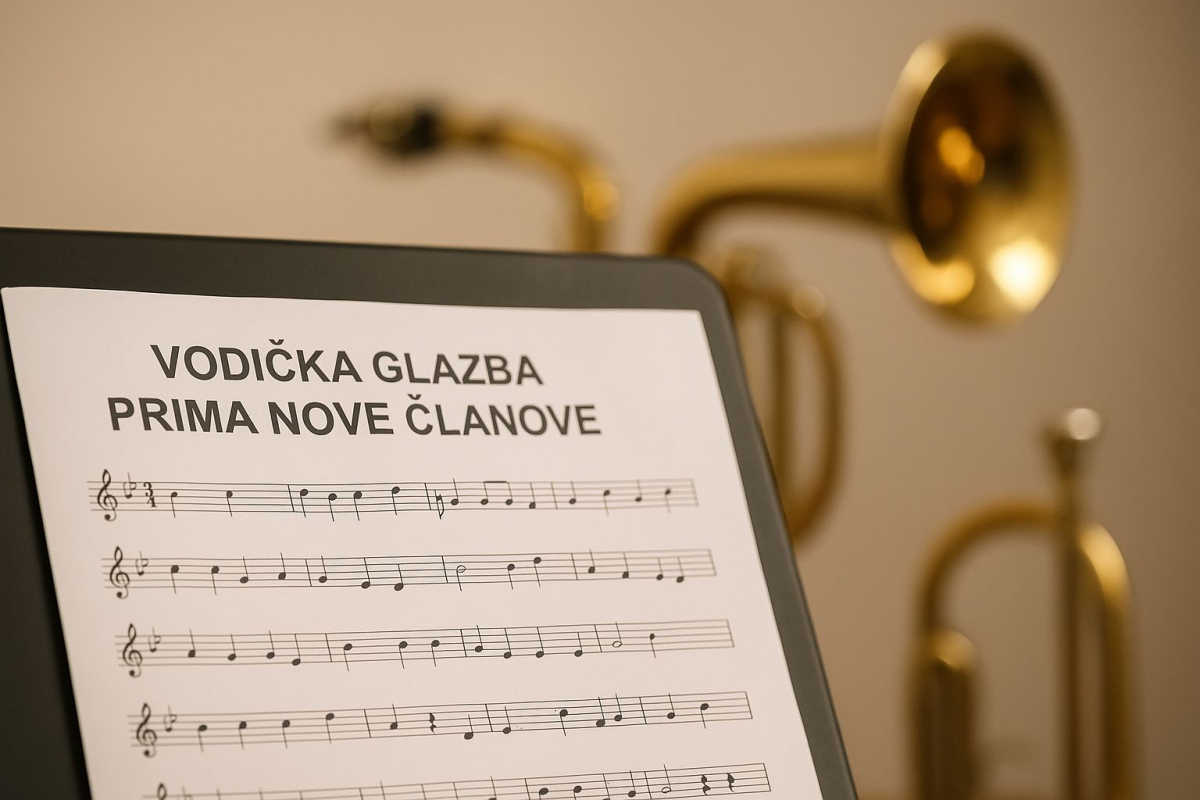Vodička glazba prima nove članove