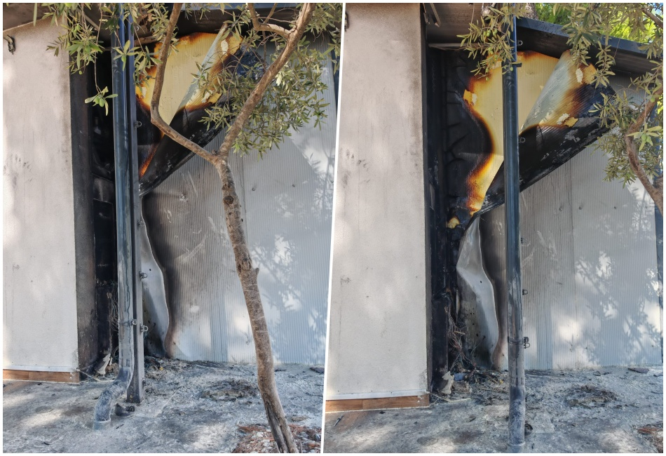 Požar ispod hotela Sky nakratko ostavio dio Vodica bez struje
