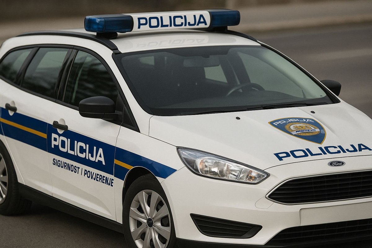 Slovenski vozač prošao na crveno i izazvao prometnu nesreću u Ulici Prve primorske čete