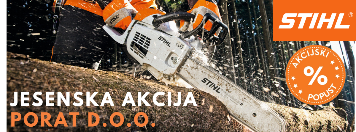 STIHL jesenska akcija - u Porat d.o.o. uštedite na pilama i ubrzajte berbu maslina!