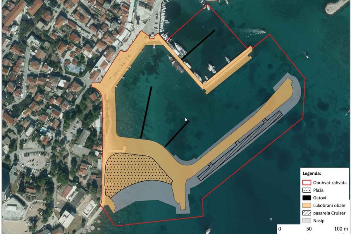 U planu proširenje luke Vodice: projekt donosi zaštitu od juga, nove vezove i parkirna mjesta