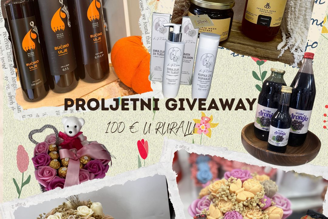 Osvoji 100 eura za autentične domaće proizvode u Vodicama