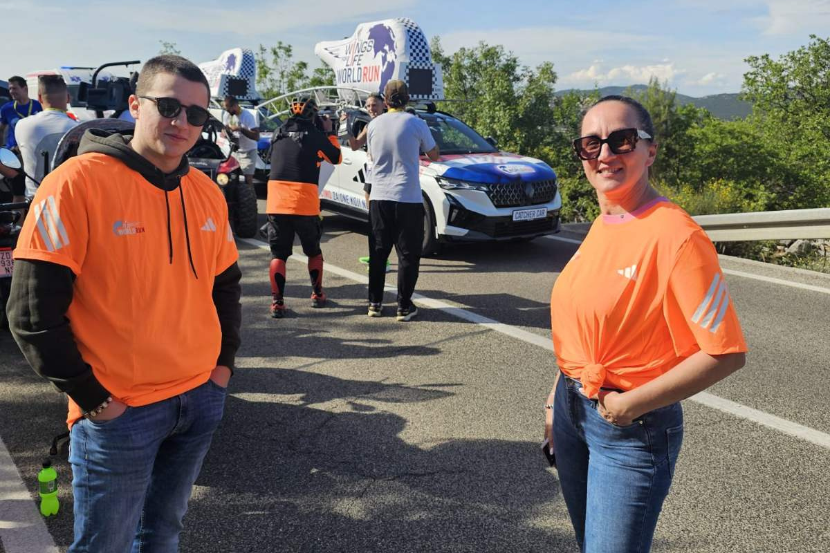 Članovi udruge Daj 5 od srca osiguravali rutu, a pobjednik utrke prošao upravo pokraj njih