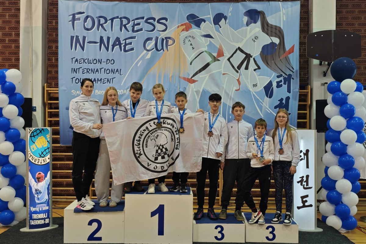 Vodički taekwondaši osvojili 11 medalja na natjecanjima u Slavonskom Brodu i Zaboku
