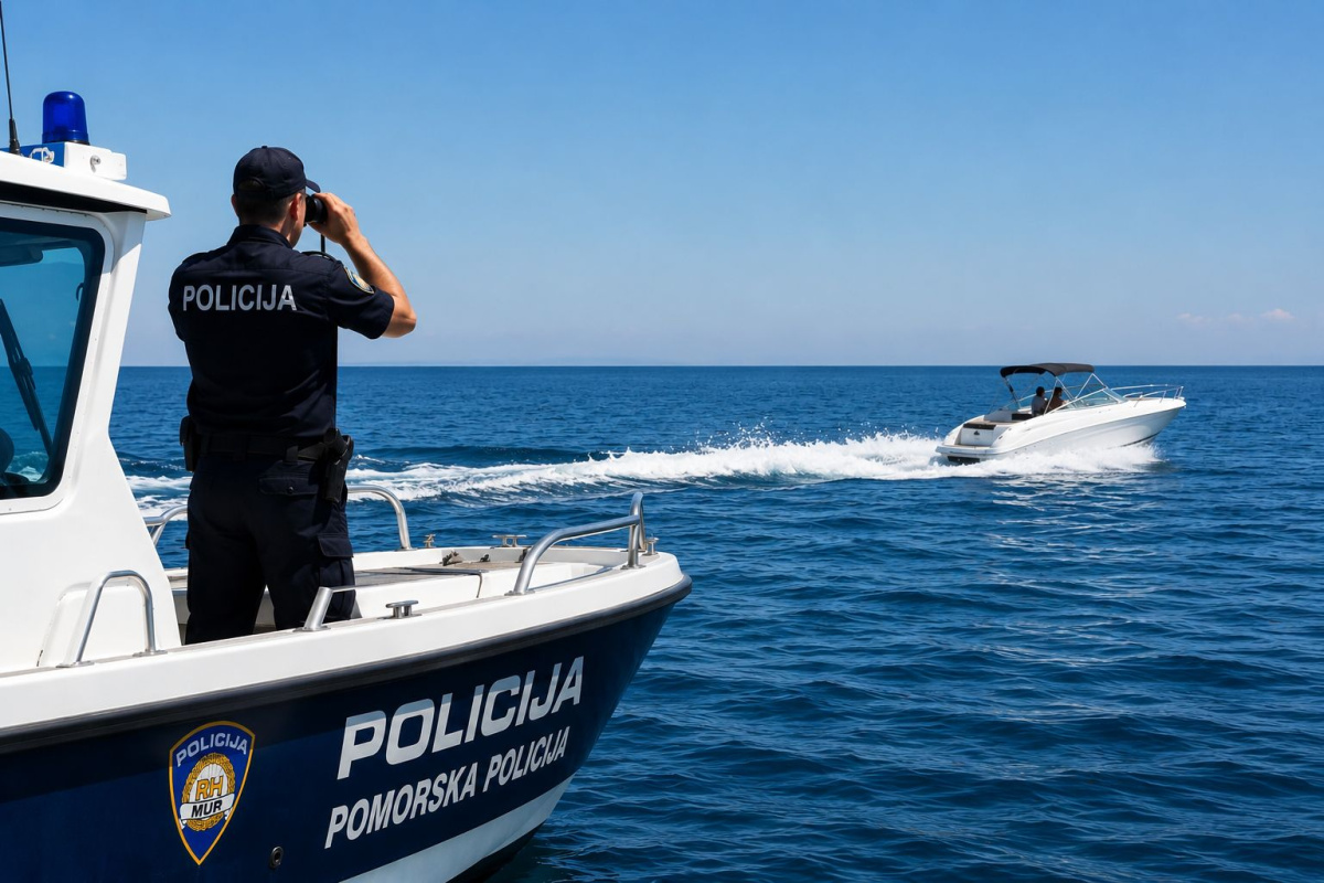 U mjesec dana 23 kazne zbog glisiranja preblizu obali, pomorska policija nastavlja pojačane kontrole