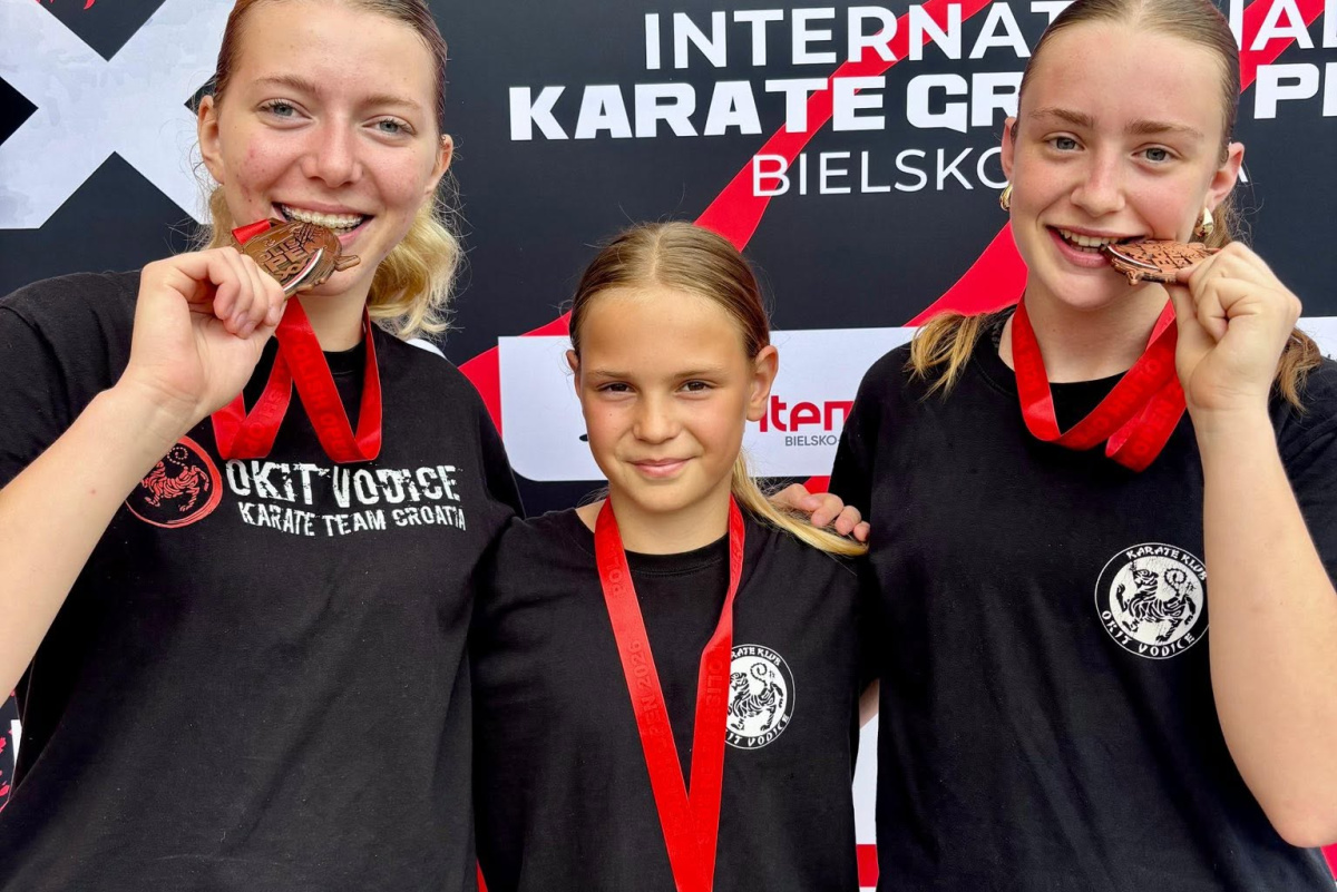 Tri medalje za Karate klub Okit na jednom od najjačih europskih turnira