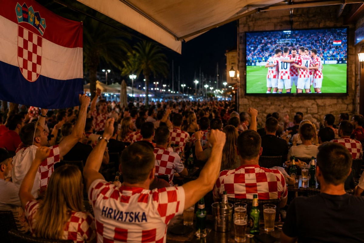 Svi ugostiteljski objekti u Vodicama mogu raditi do 4 sata ujutro za vrijeme utakmice Hrvatska – Panama