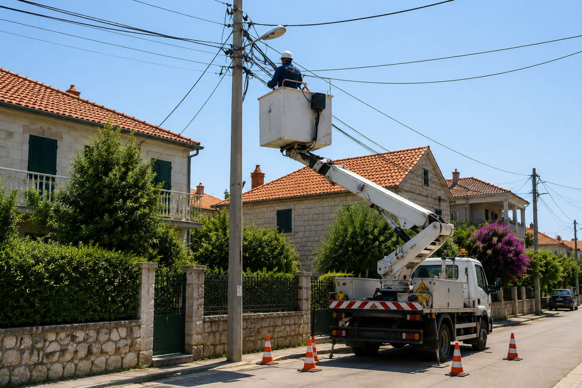 U četvrtak bez struje u dijelu Vodica zbog planiranih radova