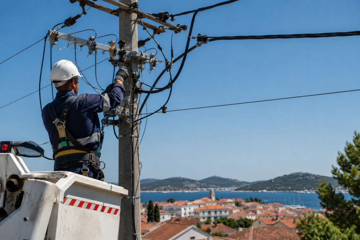 Planirani prekid struje u dijelu Vodica u petak, 3. srpnja