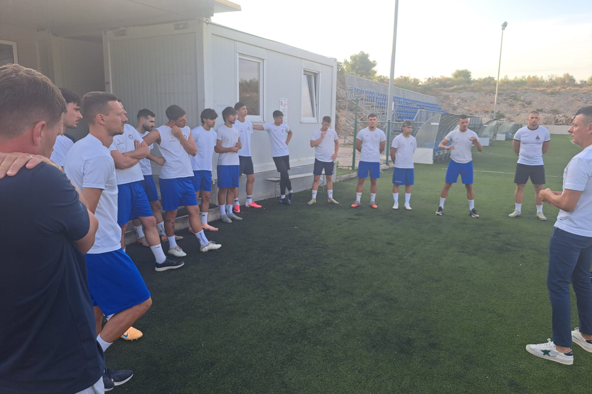 NK Vodice započeo pripreme za novu sezonu 3. NL jug