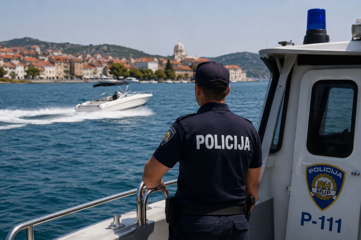 U tjedan dana kažnjeno 49 nautičara zbog glisiranja preblizu obali u akvatoriju Vodica, Šibenika i Murtera