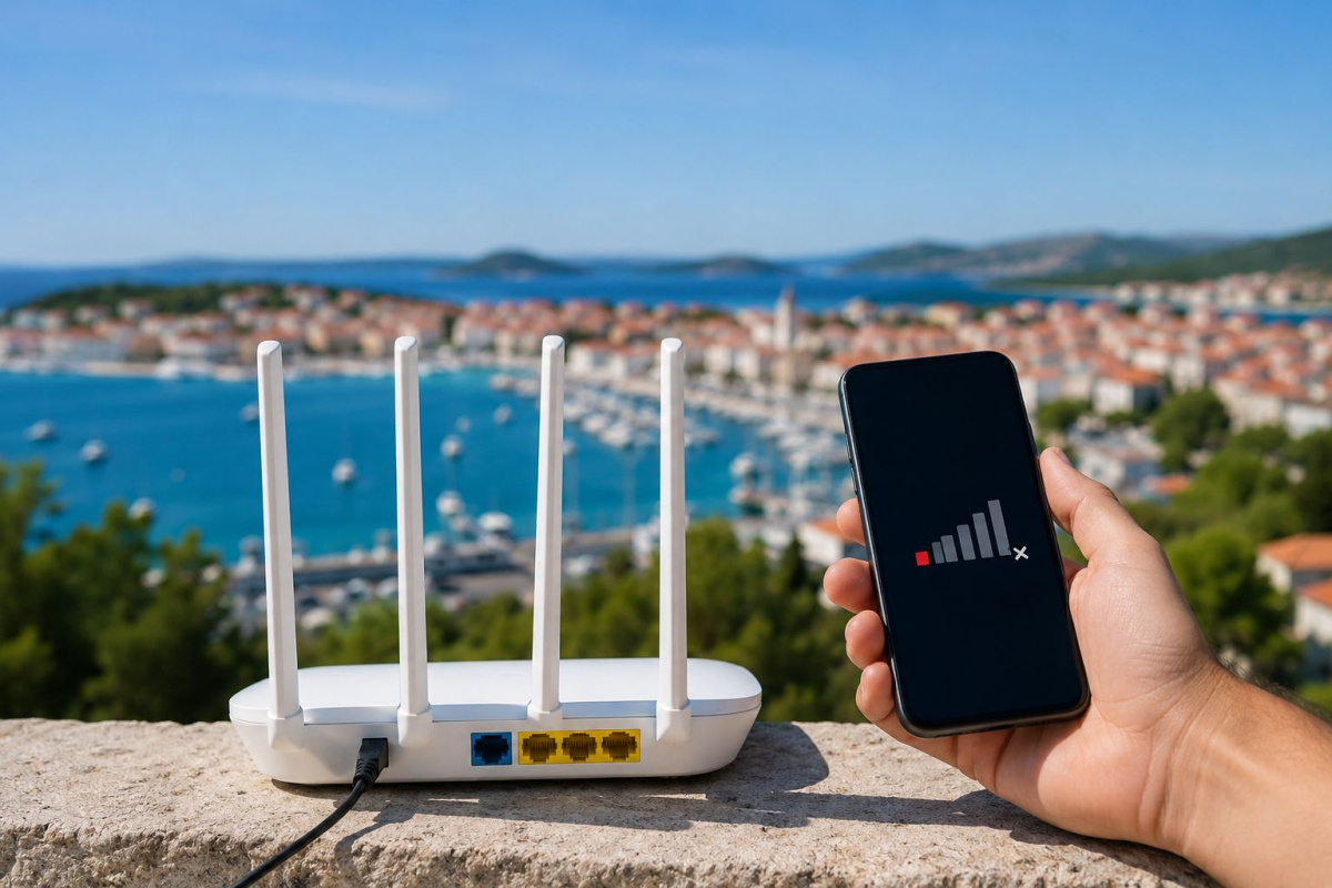 Ljeto donosi pune plaže, ali praznu mrežu: prate li ulaganja telekom operatera razvoj Vodica?