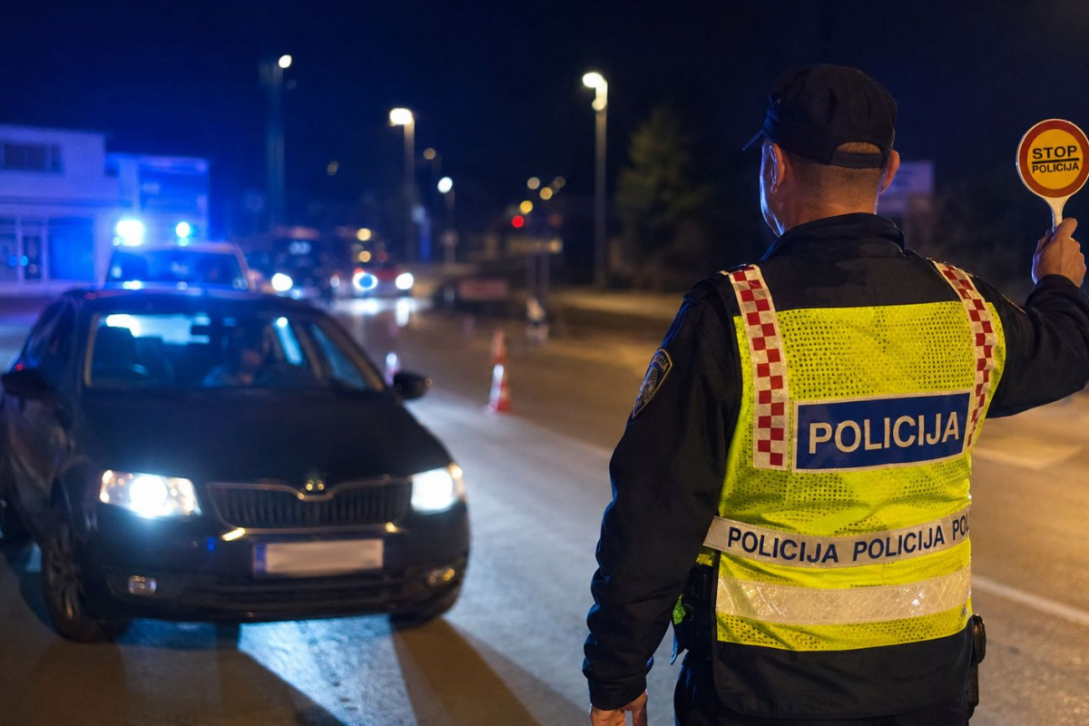 Uhićen pijani vozač u Vodicama: s 1,69 promila proklizavao kotačima i namjerno povećavao brzinu