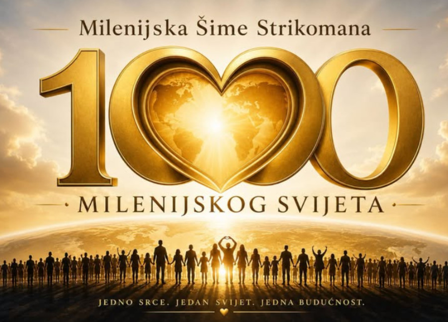 Vlada podržala 1000. Milenijsku fotografiju Šime Strikomana