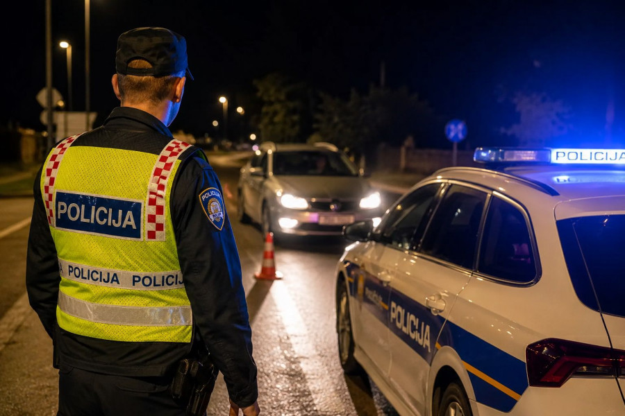 Zaustavljen u Vodicama: Imao 0,72 promila, a za volan nije smio ni sjesti