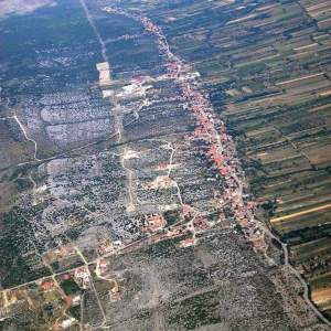 Panorama Vukšića iz ptičje perspektive