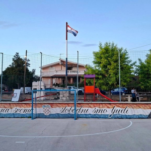 Mural posvećen pok.Božidaru Bašiću